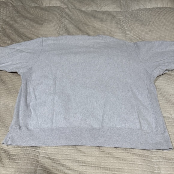 Champion Reverse Weave Temple University Crewneck Sweatshirt Light Gray 3XL - Picture 8 of 8